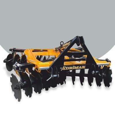 Light X Type Manual Angle Adjustable Mobile Disc Harrow (LATMOS)